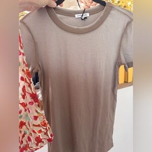 Cotton Citizen Ombré Dyed Supima Cotton Tee, NWT
